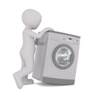 Bild zum Umzugsunternehmen aus Bad Soden-Salmünster zeigt Umzug mit Waschmaschine